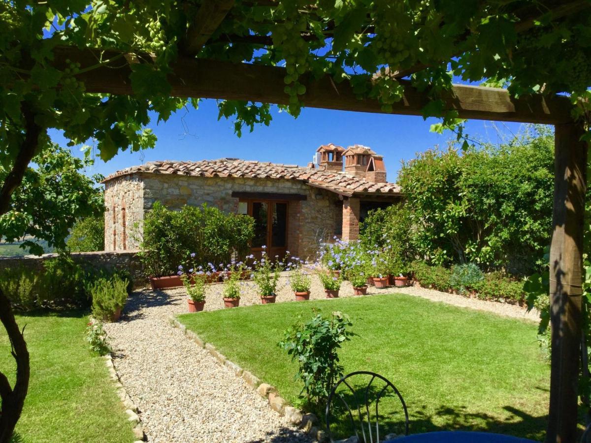 Elegant Villa Wing Of Castello Di Cacchiano By Vacavilla Monti di Sotto Luaran gambar